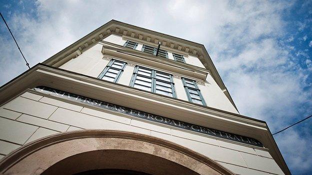 Central European University entrance