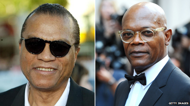 Billy Dee Williams and Samuel L Jackson