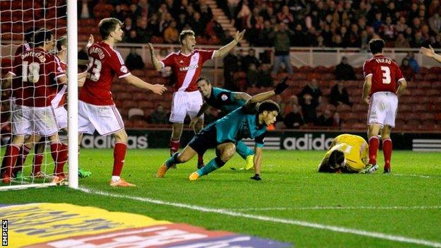 Rudy Gestede scored for Blackburn