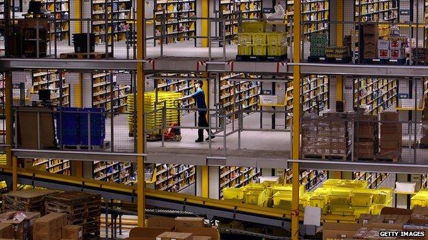 Amazon Swansea fulfilment centre