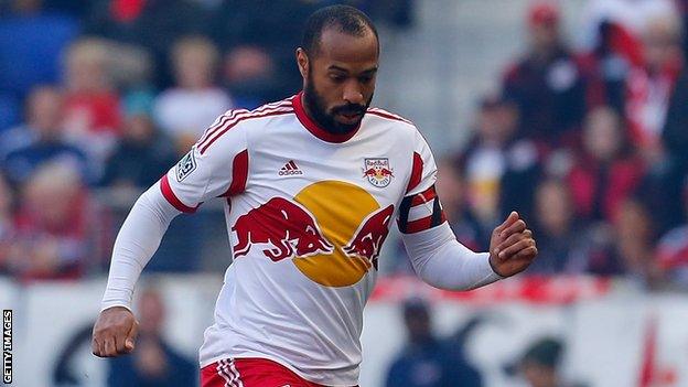 Thierry Henry in action for New York Red Bulls