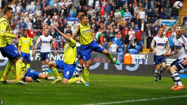 Paul Caddis's goal at the Reebok Stadium