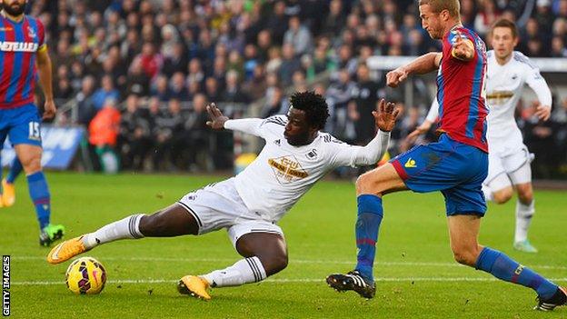 Wilfried Bony of Swansea City