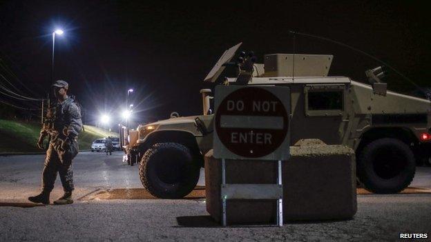 Military in Ferguson