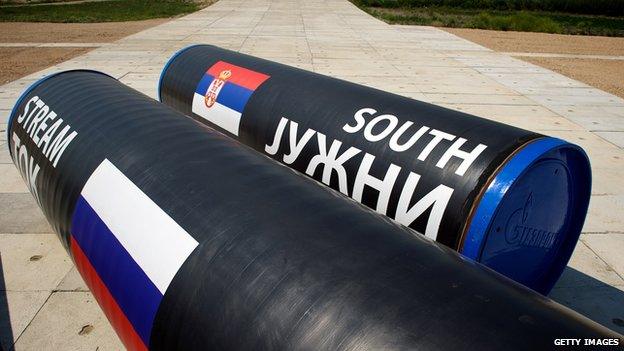 Serbia started the construction of its section of the pipeline in late 2013