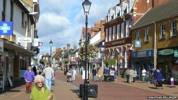 Sheep Street in Bicester