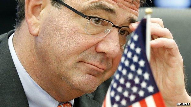 Ashton Carter seen on 20 July 2012