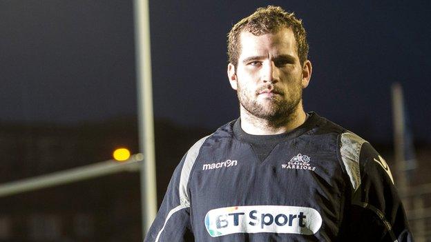 Glasgow Warriors hooker Fraser Brown