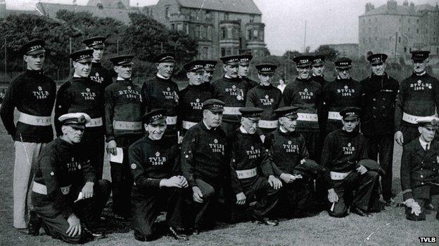 Tynemouth Volunteer Life Brigade around the 1920s