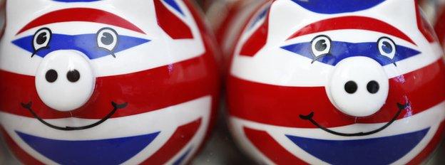 Union Jack piggy banks