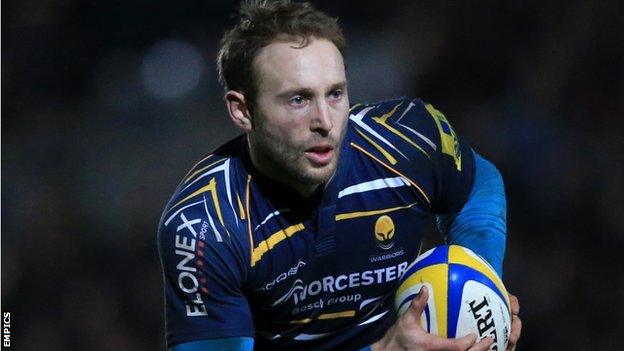 Worcester full-back Chris Pennell