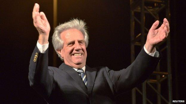 President-elect Tabare Vazquez