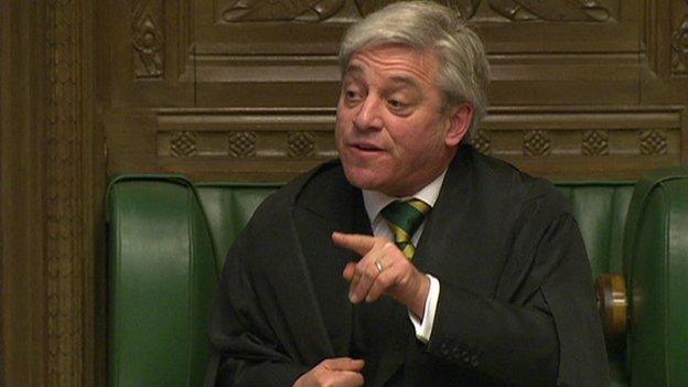 Commons Speaker John Bercow