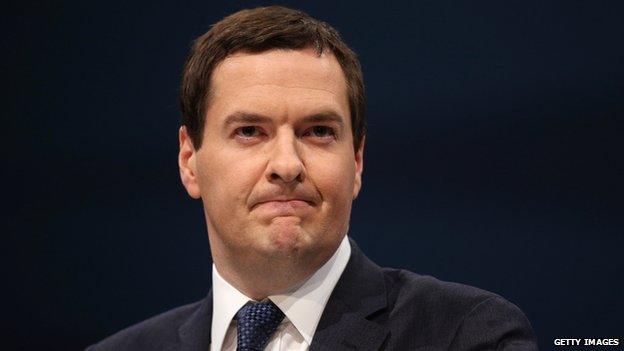 Chancellor of the Exchequer, George Osborne