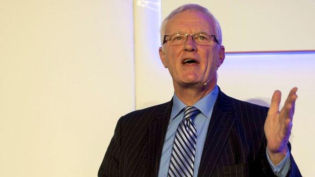 Barry Hearn addresses the Scottish FA Convention 2014