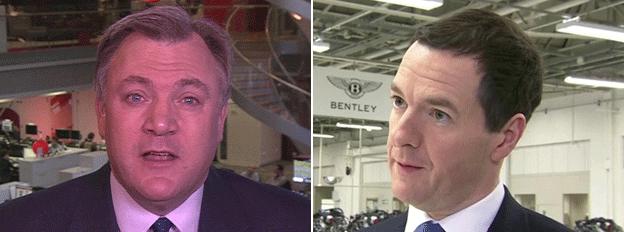 Ed Balls and George Osborne