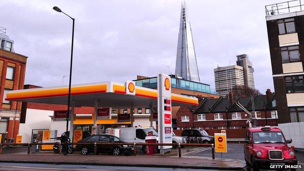 Petrol station