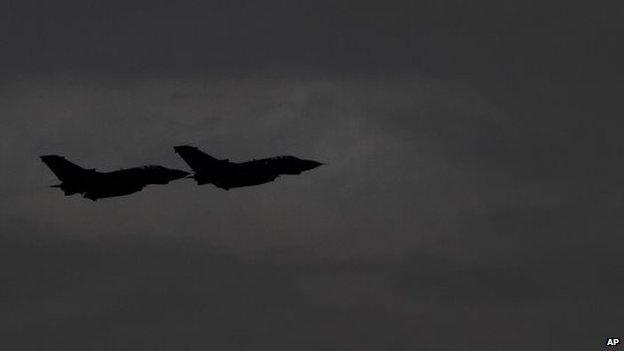 Tornados in flight