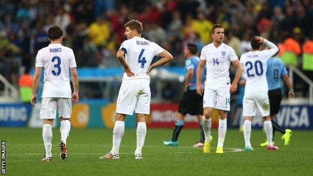 England football team