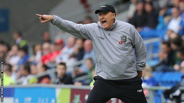 Cardiff City manager Russell Slade