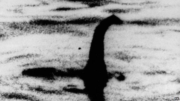 Picture which some claim is that of the Loch Ness monster