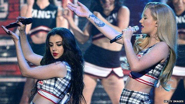 Charli XCX and Iggy Azalea