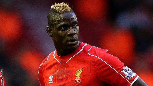 Liverpool striker Mario Balotelli