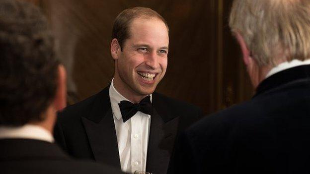 Prince William, Duke of Cambridge at the Tusk Conservation Awards 2014