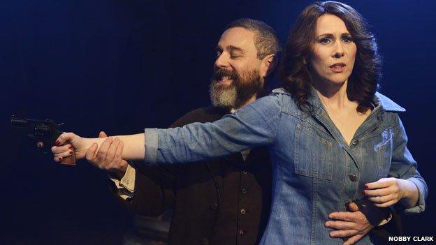 Andy Nyman and Catherine Tate in Assassins