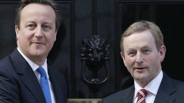 David Cameron and Enda Kenny