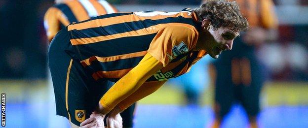 Hull City striker Nikita Jelavic