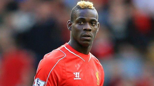 Liverpool striker Mario Balotelli