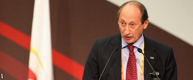 Russian Athletics President Valentin Balakhnichev