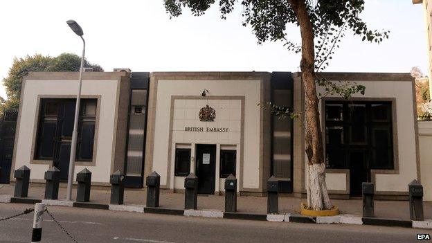 British Embassy in Cairo