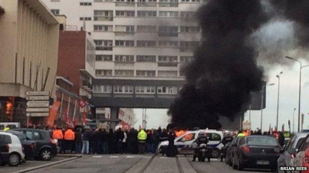 Action in Calais