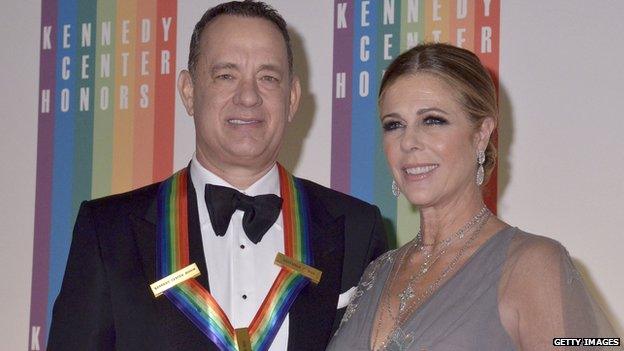 Tom Hanks and Rita Wilson