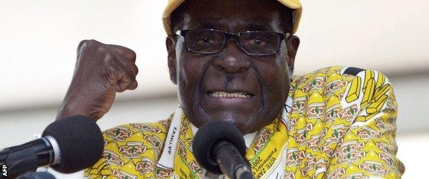 President Robert Mugabe