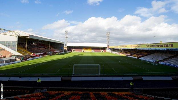 Fir Park, home of Motherwell