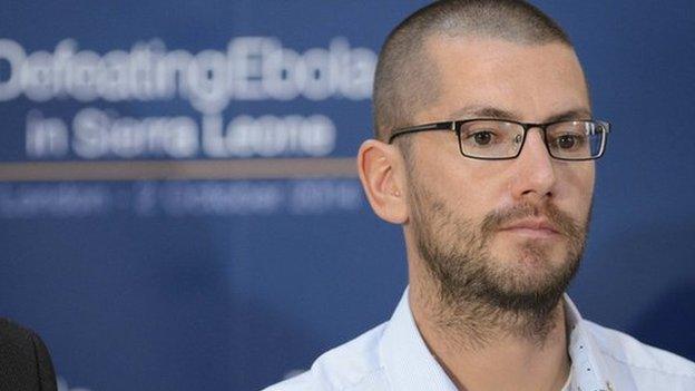 British Ebola survivor William Pooley