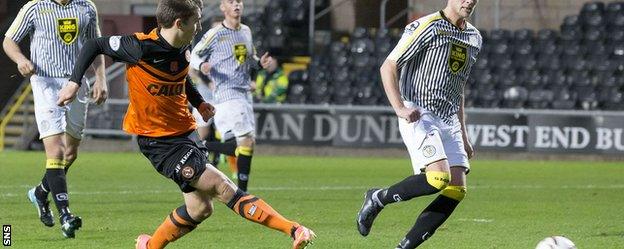 Telfer scores for Dundee United