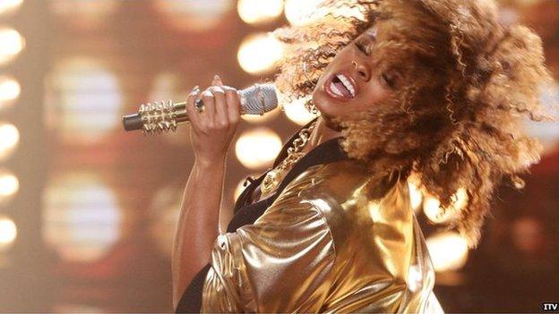 Fleur East performs Uptown Funk