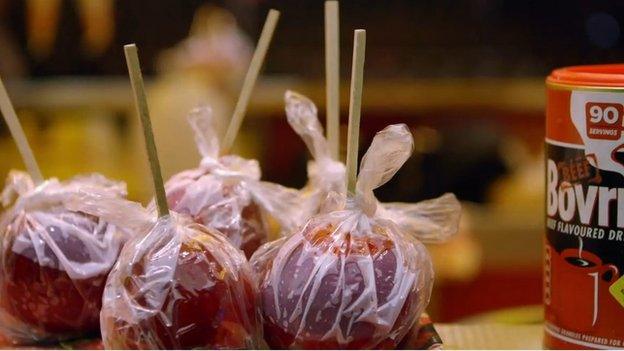 toffee apples