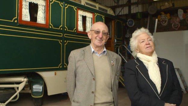 Charlie amble and Olivia Newsome remember the classic show days