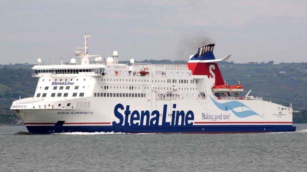 The Stena Superfast VIII