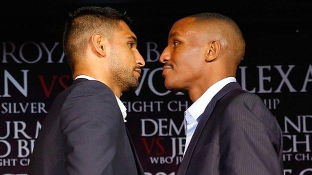 Amir Khan and Devon Alexander