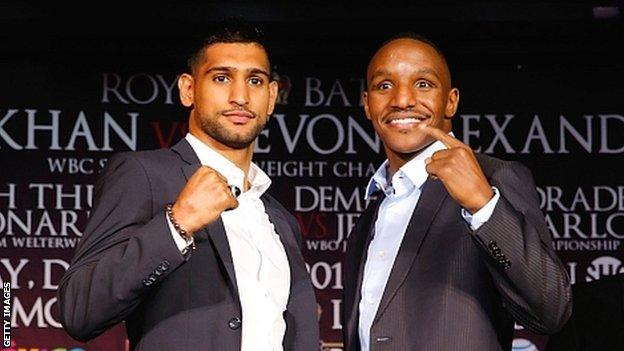 Amir Khan and Devon Alexander