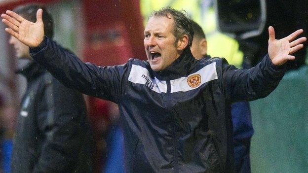 Motherwell caretaker Kenny Black