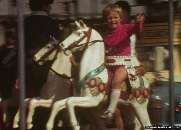 The carousel, known as ‘gallopers' in England, or simply ‘jumpers' in Scotland. One of the oldest rides in the fair