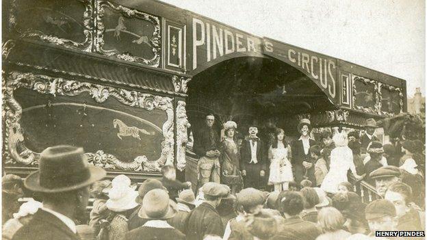 The Pinder family have been in the circus and show business for generations. They still travel today.
