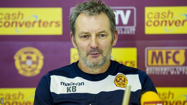 Motherwell caretaker Kenny Black